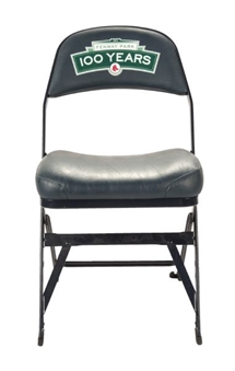 2012 Mariano Rivera Game Used Fenway Park Clubhouse Chair